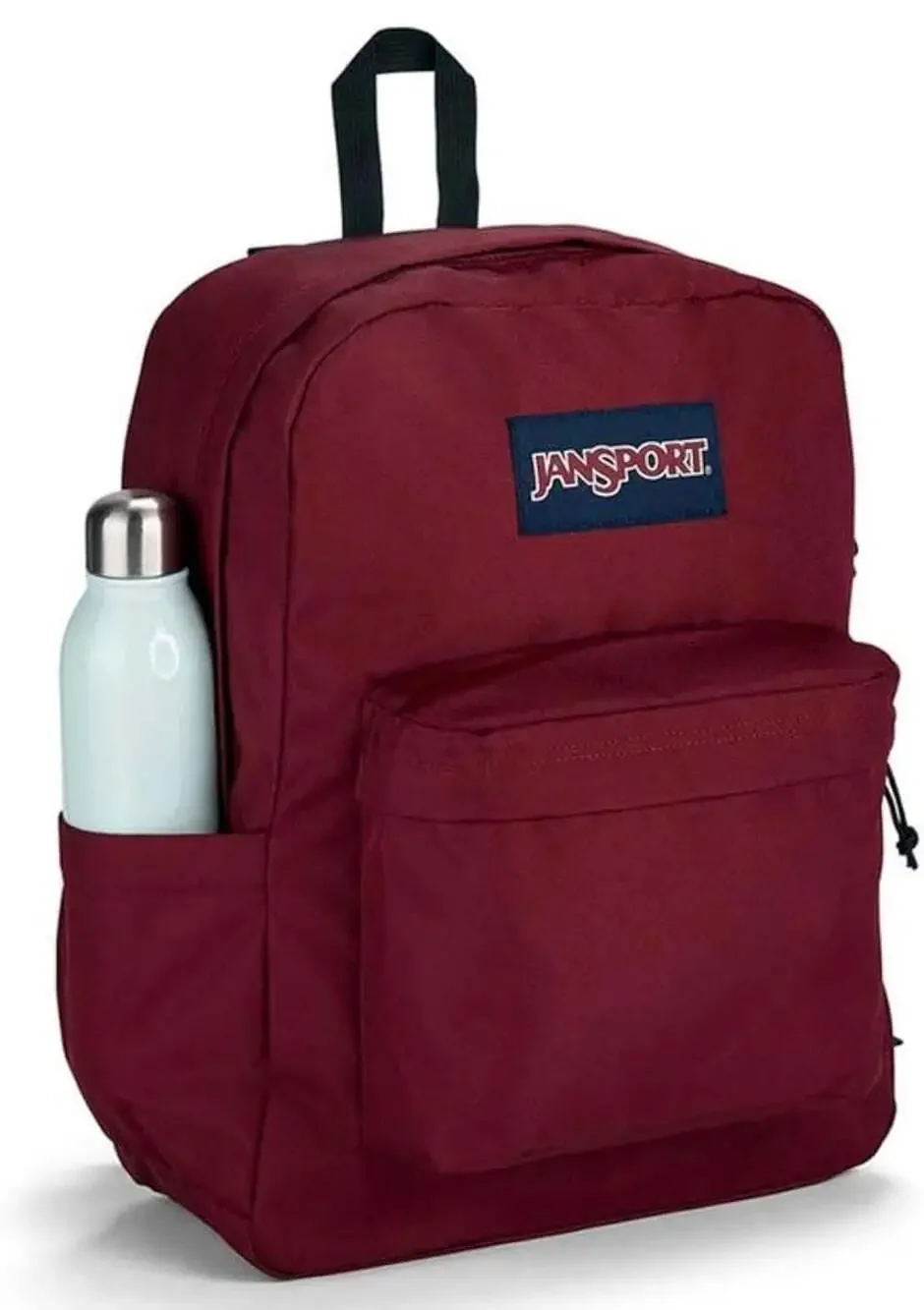 JanSport SuperBreak Plus Backpack in Russet Red